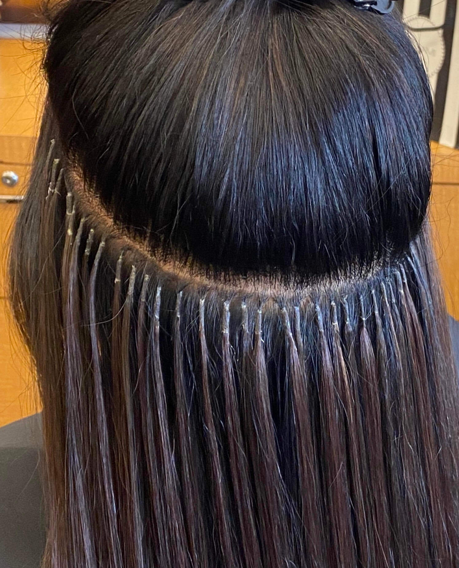 Glue hair extensions | a popular method of hair extension